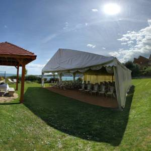 Wedding Marquee at The Grand Hotel in Swanage