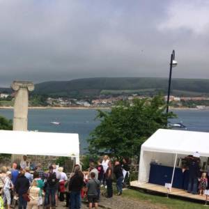 Swanage Fish Festival - Marquees for demonstrations